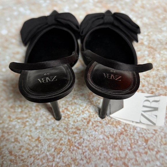 NEW Zara Bow Heels - Picture 4 of 7